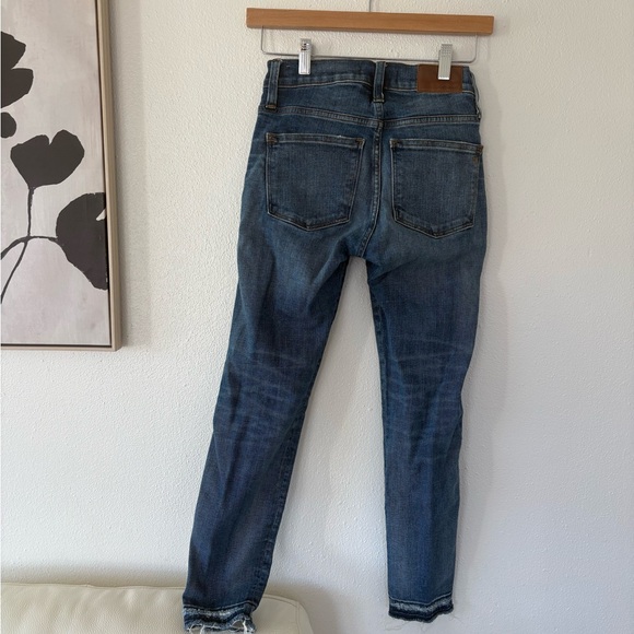 Madewell Blue Skinny Jeans - Picture 9 of 10